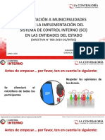 Capacitación Municipalidades Implementación Del SCI Junio 2020 PDF