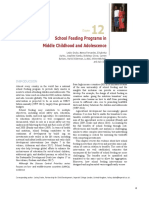 School Feeding Programs in Middle Childhood and Adolescence