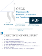 Organisation For Economic Co-Operation and Development: Dr. Yogesh C. Joshi