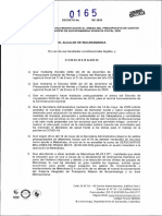 Decreto 0165 de 2020