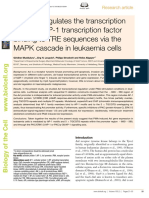 PMA Up-Regulates The Transcription of Axl by AP-1 Transcription Factor Binding To TRE Sequences Via The MAPK Cascade in Leukaemia Cells
