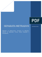 Formatos de Metrados PDF