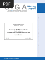 India and the Civil War in Sri Lanka; on the failures of regional conflict management