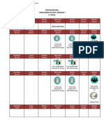 Calendario Argumentación Jurídica 3er. Nivel PDF