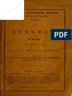 Bertram - Charles Maturin PDF