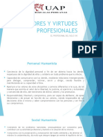 Valores y Virtudes Profesionales 04-10-16