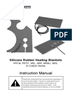 Instruction Manual: Silicone Rubber Heating Blankets