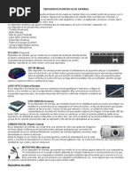 Dispositivos Periféricos de Entrada y Salida