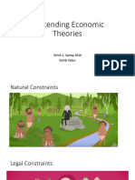Contending Economic Theories: Week 2, Spring 2020 Kartik Yadav