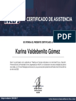 Karina Valdebenito Gómez: Código de Validación: 3280-2283-17