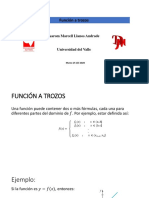 Función A Trozos y Valor Absoluto PDF