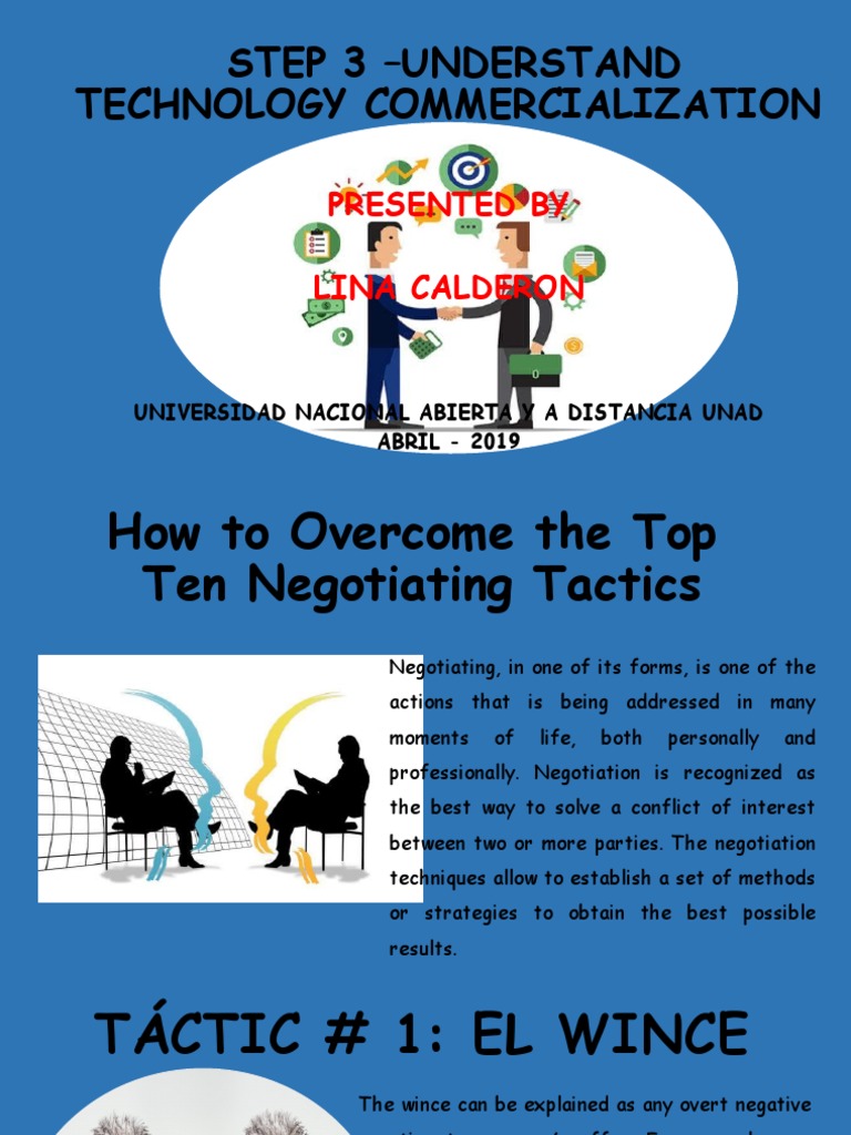STEP 3 - Lina Calderon | PDF | Negotiation | Psychological Concepts