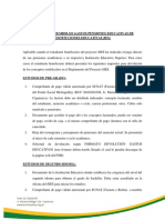Requisitos Reembolso Gastos Pensiones Educativas de Ies - Proyecto Sies PDF