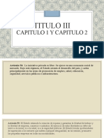 Titulo III de la constitucin politica del Peru