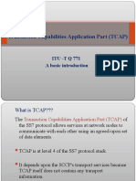Transaction Capabilities Application Part (TCAP) : ITU-TQ771 A Basic Introduction