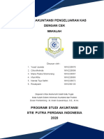 Makalah Sistem Pengeluaran Kas Dengan Cek - Kelompok 1 (4 Akuntansi G)