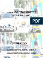 Curso Transito, Transporte y Seguridad Vial
