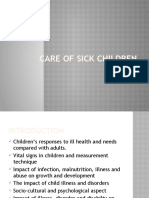 Care of Sick Children