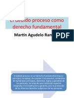 Derecho Fundamental Al Debido Proceso. M