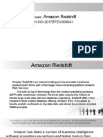 Amazon Redshift: Database - PRN NO-2017BTECS00041