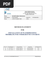 The Method Statement For Construction Work | PDF | Concrete | Civil ...