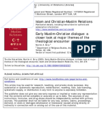Sirry 2005 Early Muslim-Christian Dialogue PDF