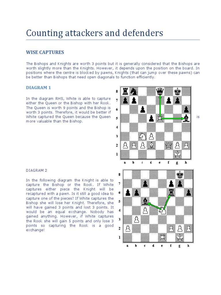 Chess Capture Strategy Guide | PDF