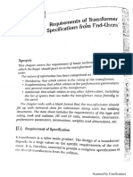 Chap 2 Requirememts of Transformer Specifications from End-Users