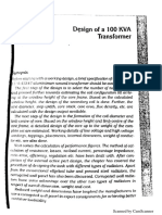 Chap 5 Design of A 100 kVA Transformer