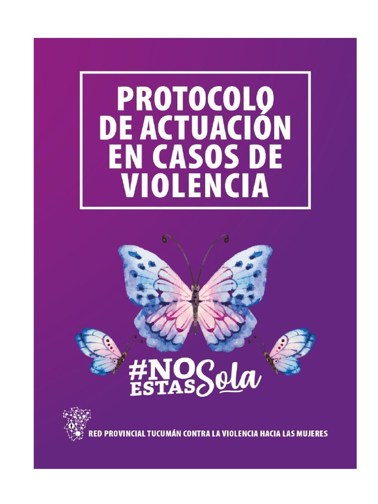 Protocolo de actuacion Violencia Doméstica | PDF | La violencia contra ...