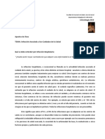 Apuntes 1 - Infección Asociada A Los Cuidados de La Salud