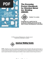 PHB-7-1998 The Everyday Pocket Handbook For Shielded Metal Arc Welding (SMAW) PDF