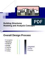 Building Structures Modeling and Analysis Concepts