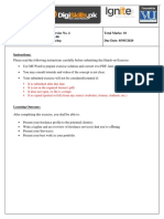 Freelance Profile PDF Template