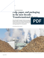 Pulp, Paper, and Packaging in The Next Decade: Transformational Change