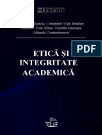 Etica Si Integritate Academica W