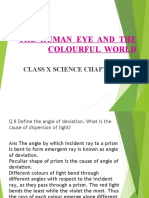 The Human Eye and The Colourful World: Class X Science Chapter 11