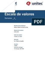 Escala de Valores