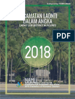 Kecamatan Laonti Dalam Angka 2018