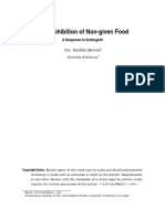 Ven, Pandita (-) The Prohibition of Non-Given Food - A Response To Schilingloff PDF