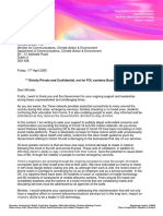 Three Ireland's Letter To Government About 5G/Covid-19 Conspiracies