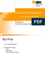 Document Recognition: A Technology Overview
