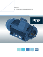 WEG w50 Motor Electrico Trifasico 50005368 Brochure Spanish Web PDF