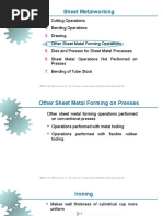 Sheet Metalworking: ©2007 John Wiley & Sons, Inc. M P Groover, Fundamentals of Modern Manufacturing 3/e