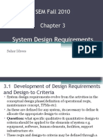 System Design Requirements SEM