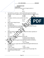 Section-A (Objective Type Questions) :: Physics by Er. Vinay Kumar 9905428278