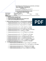 Soal Matematika Peminatan Xi