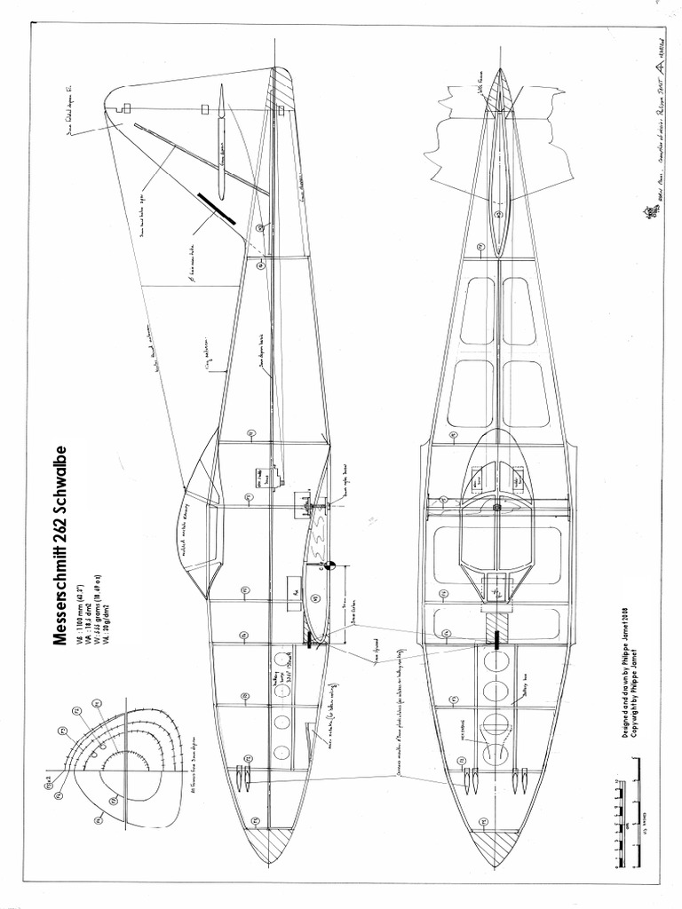 Messerschmitt 262 Schwalbe Specs | PDF