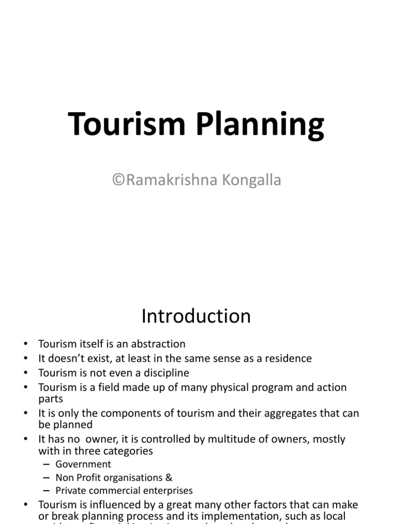 Ugc Net Tourism CH 07tourismplanning 130522073847 Phpapp02 PDF | PDF ...