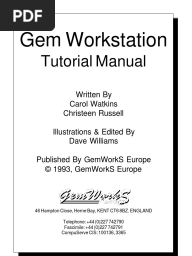 GEM WS Tutorial